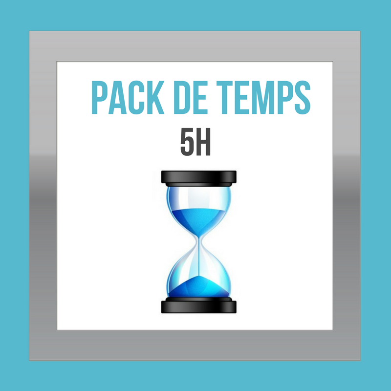 Packs de temps - DESIGN MY WEB Agency