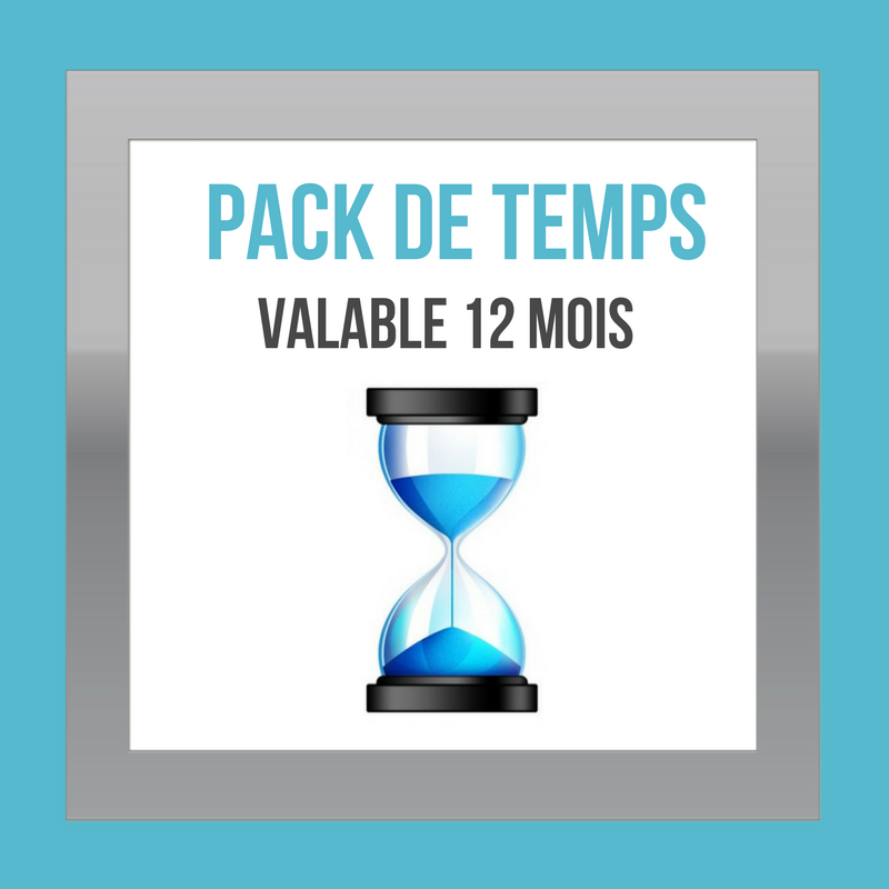Pack de temps - DESIGN MY WEB Agency